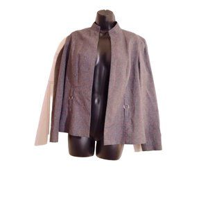 Perceptions Size 12 Pin Stripe Suit Jacket